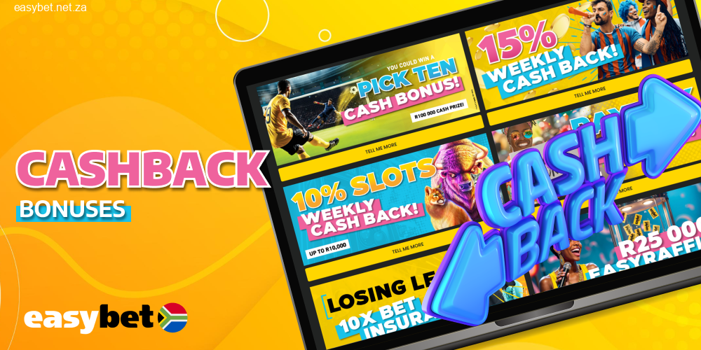 Valid Easybet cashback bonuses