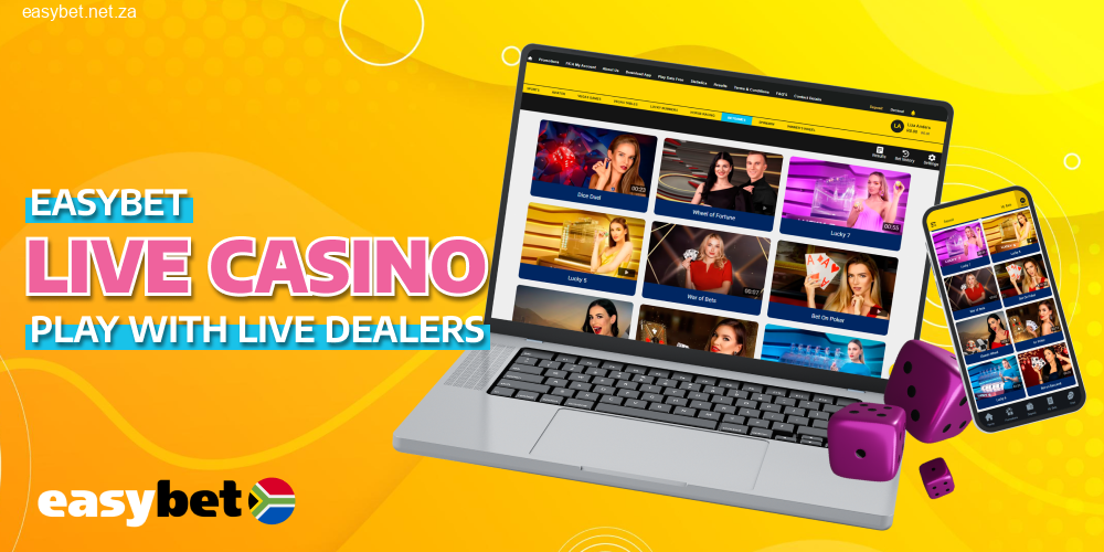 Easybet live casino games for South African users