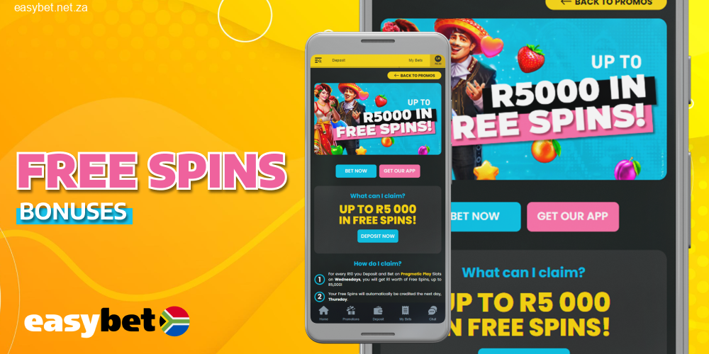 Free spins promotion at Easybet