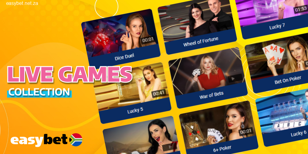 List of Easybet live casino games