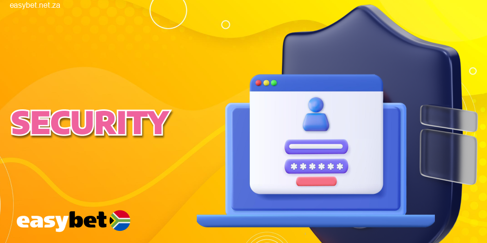 Data security in Easybet